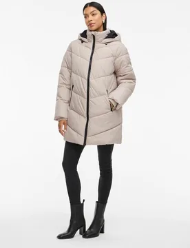 Vila - Abrigo plumífero de mujer - Vila - FashionsVida