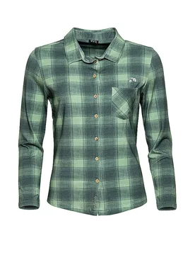 Blusa de escalada para mujer Similaun 2.0 Flower verde oscuro 42 - Chillaz - FashionsVida