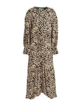 Maxi-Kleid Damen Sand 32,34 Damen - HEIMSTONE - FashionsVida