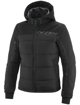 Giubbotto Piumino Moto Donna ASPEN LADY Nero taglia M - Ixon - FashionsVida