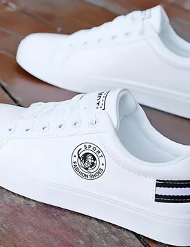 Zapatillas de skate para hombre 2026 nuevas, casuales y versátiles, de material PU, zapatos deportivos casuales CN43 - Shein - FashionsVida