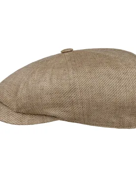 Millerstown Flat Cap by - beige - Size: M (56-57 cm) - Lierys - FashionsVida