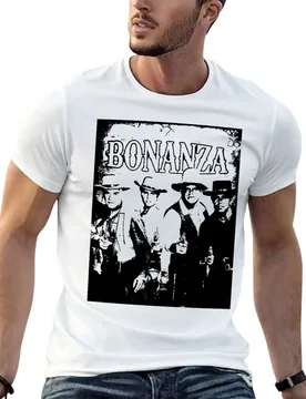 BONANZA TV SHOW T-Shirt Work Short Sleeve Cotton Top - Aliexpress - FashionsVida