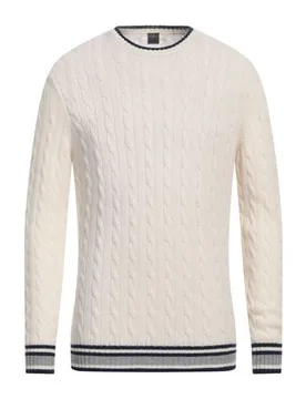 Pullover Herren Elfenbein 50 Herren - Fedeli - FashionsVida