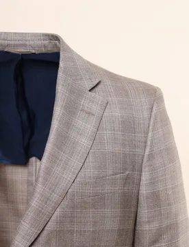 Americana de hombre regular principe de gales en oscuro - Wickett Jones - FashionsVida