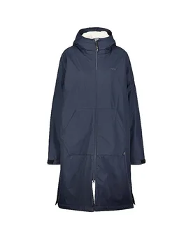 Manteau d'hiver Aalborg Loos Packable à capuche bleu marine M/L - Meru - FashionsVida