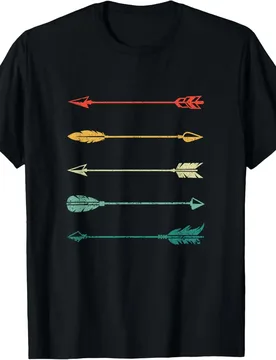 Vintage Arrow Traditional Archery Arrows Bow Hunting Retro T-Shirt Unisex Summer Streetwear Tops Mens T Shirt Ropa Hombre - Aliexpress - FashionsVida