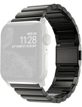 Sangle Strap Stainless Steel V2 42/44/45/49mm Graphite One Size unisex - Nomad - FashionsVida