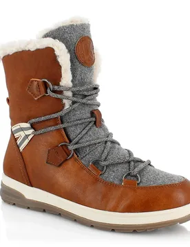 Bottes De Neige Ebelya Brown EU 38 - Kimberfeel - FashionsVida