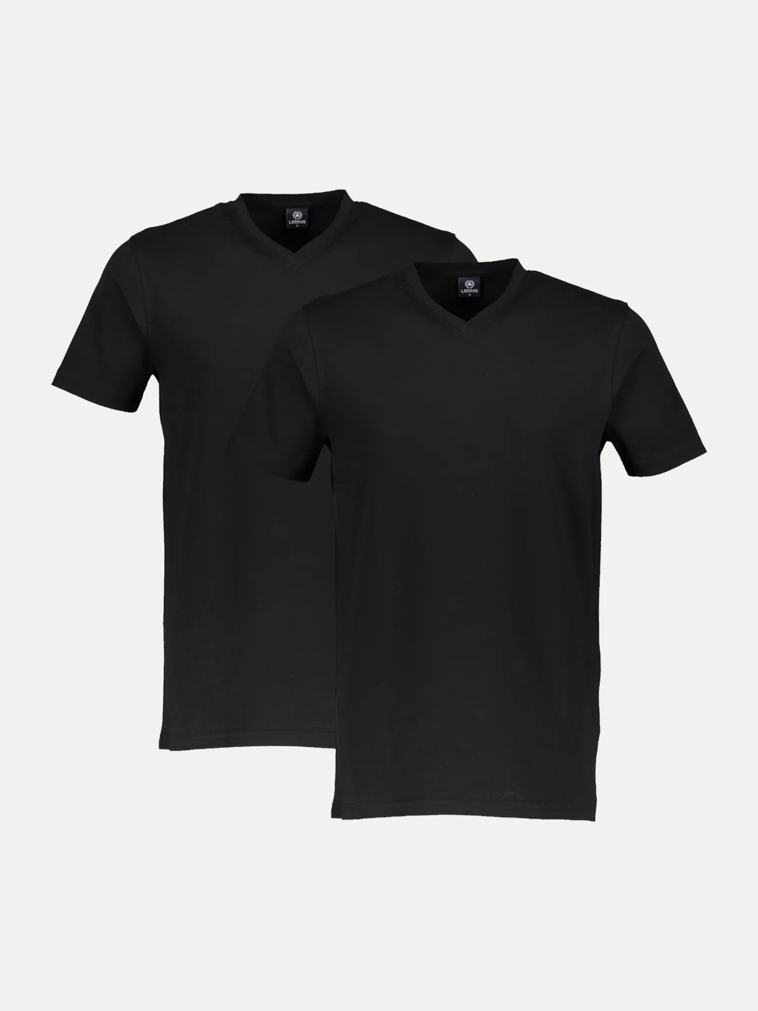 Lerros Doppelpack T-Shirt Schwarz L - Lerros - FashionsVida