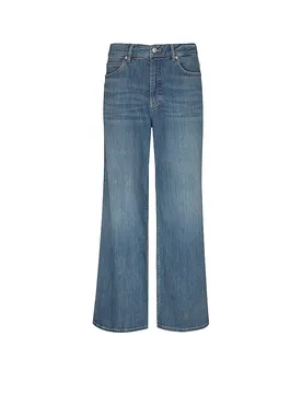 Jeans Wide Leg MENI STAR dunkelblau 34/L30 Damen - OPUS PANTS - FashionsVida