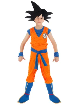 Son Goku-Kinderkostüm Dragonball Z orange-blau - CHAKS - FashionsVida