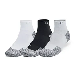 Chaussettes Courtes Armourdry Pro 3 Paires Black / White / Reflective EU 31 1/2-36 1/2
