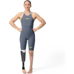 Bañador de natación para mujer Fastskin LZR Pure Valor 2 Openback Kneeskin