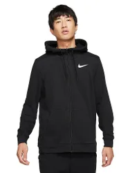 Chaqueta con capucha Dri-FIT para hombre negro XXL