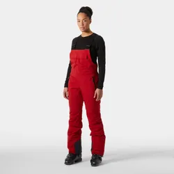 Women's Legendary Insulated Ski Bib Trousers Red M - Red - Female
