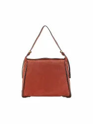 Borsa in pelle - Hobobag PENELOPE rosso scuro