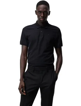 Polo Troy Pique, schwarz l - J.lindeberg - FashionsVida