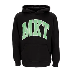 Felpa Cappuccio Uomo Arc Hoodie Washed Black
