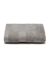SOCKSHOP 1 Pack Premium Bamboo 700GSM Super Soft Hand Towel Light Grey 50cm x 90cm - Grey - Size: One Size
