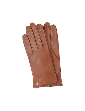 Guantes de cuero marrón 6,5 - roeckl - FashionsVida