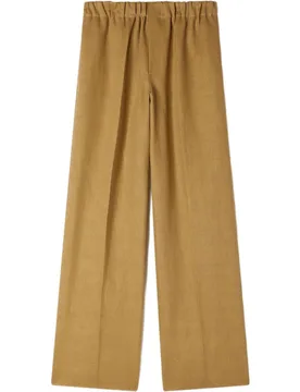 Pantalón lino masculino ancho elástico - sandro - FashionsVida