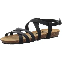Flache Sandalen Sandaletten 405184 Negro 39;40;42