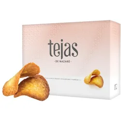 Tejas artesanas de almendra y mantequilla