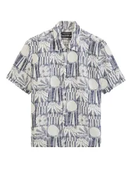Marc O'Polo Camicia di lino blu M