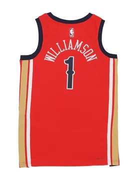 Canotta Basket Uomo Nba Statement Edition 23 Dri-fit Swingman Jersey No 1 Zion Williamson Neopel University Red - JORDAN NBA - FashionsVida