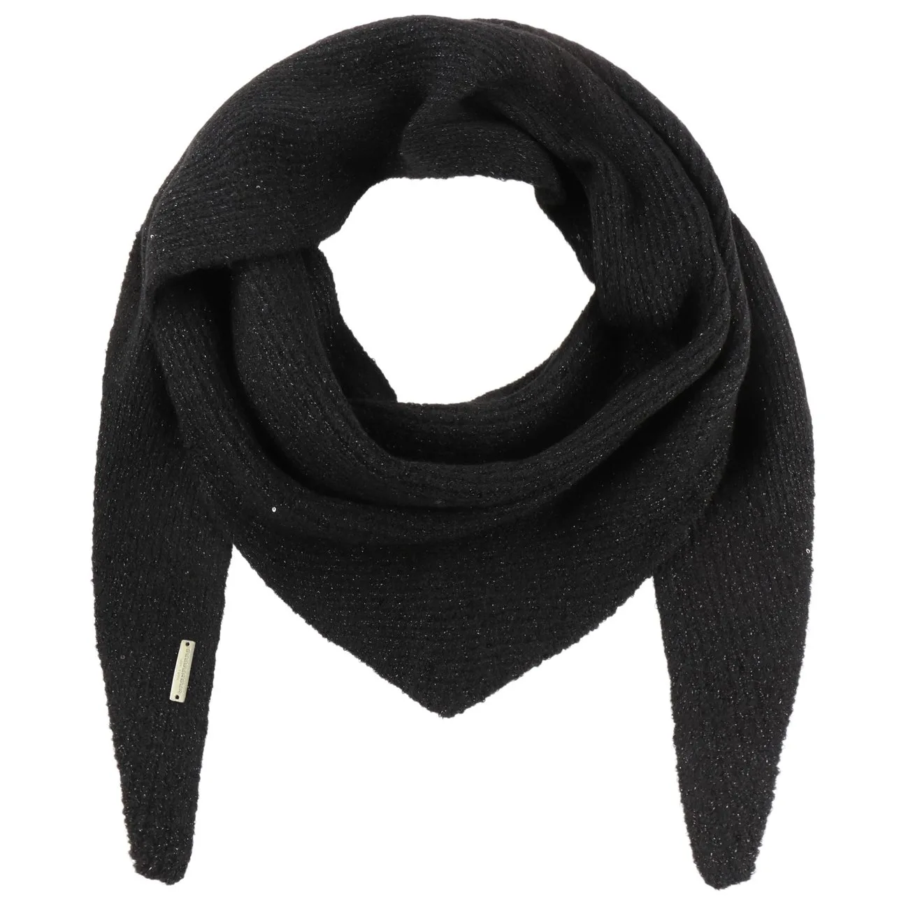 Triangular Scarf with Sequins by - black - Damen - Size: One Size - Seeberger - FashionsVida