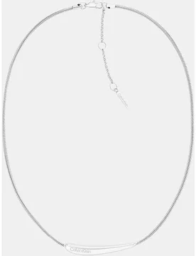 Collar Elongated Drops de acero - Calvin Klein - FashionsVida
