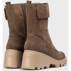 Botines con suela track de mujer en piel toronto 21