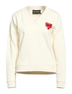 Sweatshirt Damen Elfenbein M,S,XS Damen - Karl lagerfeld - FashionsVida