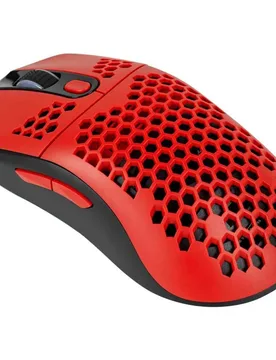 Souris Gaming Favo Ultra Light 16000 Dpi Black / Red One Size unisex - Arozzi - FashionsVida