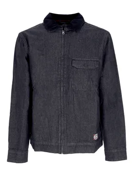 Giubbotto Tipo Jeans Uomo Haisted Jacket Black - Independent - FashionsVida