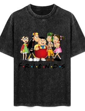 F.R.I.E.N.D.S - El Chavo del Ocho T-Shirt Street Fashion Casual Tee Shirt - Aliexpress - FashionsVida