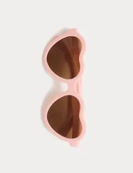 Baby Flexi Frame Heart Sunglasses Pink Female