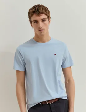 Camiseta básica de hombre en algodón de color - Lion of Porches - FashionsVida
