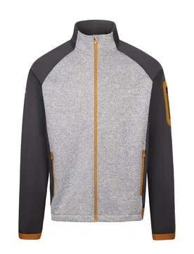 Mens At300 Foxearth Full Zip Fleece Jacket (Grey Marl) - Size X-Large - Trespass - FashionsVida