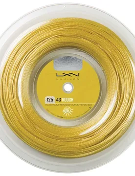 G Rough 200 M Tennis Reel String Gold 1.25 mm - Luxilon - FashionsVida