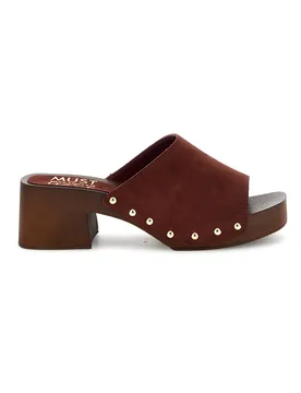 Sandalo bordeaux con tacco e borchie Must Have 11934 36 - Pittarello - FashionsVida