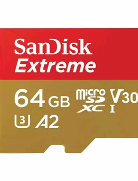 Carte Mémoire Extreme Go 64gb Gold / Red One Size unisex - SanDisk - FashionsVida