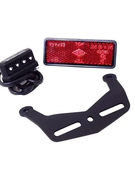 Kit Luce Targa + Supporto + Catadiottro Suzuki Gsx-R 1000 2009-2020 - EVOTECH - FashionsVida