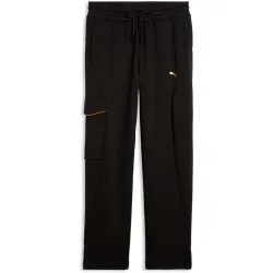 Sport graphic pantalón hombre Negro (XS)