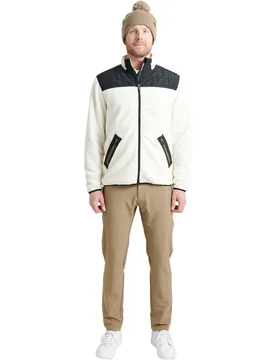 Abacus Jacke Preston Pile, beige m - Abacus - FashionsVida
