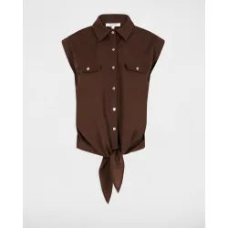 Camisa de mujer con bolsillos