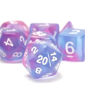 Treasures Unearthed: Opal 7-Piece Polyhedral Dice Set - Sirius Dice - FashionsVida