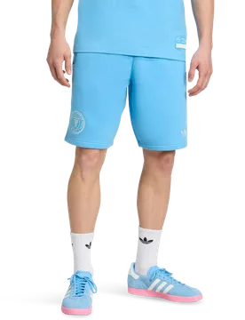 Miami Herren Kurze Hosen - Blau - Größe S - Baumwoll-Jersey Blue S - Adidas - FashionsVida