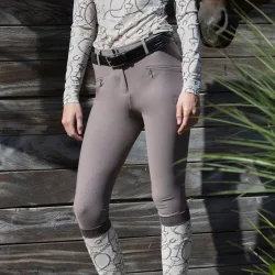 Damen Reithose KLKerry, brown iron 40